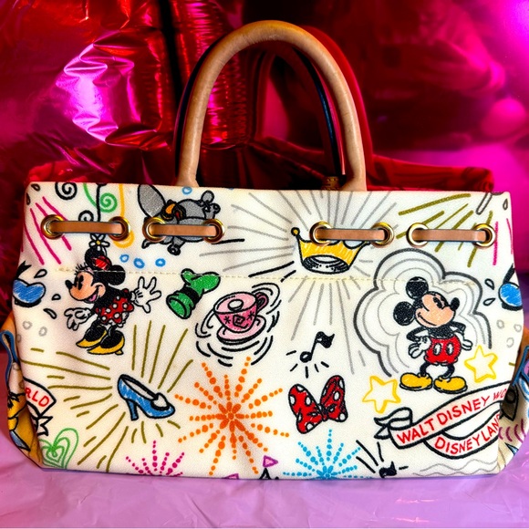 Dooney & Bourke Disney Mickey Mouse Sketch Bag COLLECTABLE & DISCONTINUED - Picture 3 of 10